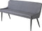 Bank Stof Grijs - Zithoogte 48cm - Zitdiepte 44cm - Bank Ottowa - Giga Living
