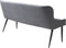 Bank Stof Grijs - Zithoogte 48cm - Zitdiepte 44cm - Bank Ottowa - Giga Living