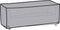 Bankbedekking DKD Home Decor Zwart Donker grijs 205 x 80 x 60 cm