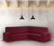 Bankbedekking Eysa JAZ Bordeaux 110 x 120 x 450 cm