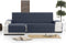 Bankbedekking Eysa MID Blauw 100 x 110 x 240 cm