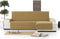 Bankbedekking Eysa MID Mosterd 100 x 110 x 240 cm