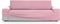 Bankbedekking Eysa ULISES Roze 70 x 110 x 170 cm