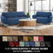 Bankbedekking Sofakover Pocket Duo Romeo 2 Stuks - Blauw