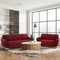 Bankbedekking Sofakover Pocket Duo Romeo 2 Stuks - Bordeaux
