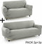 Bankbedekking Sofakover Pocket Duo Romeo 2 Stuks - Lichtgrijs