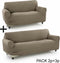 Bankbedekking Sofakover Pocket Duo Romeo 2 Stuks - Linnen
