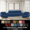 Bankbedekking Sofakover Pocket Trio Romeo 3 Stuks - Blauw