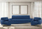 Bankbedekking Sofakover Pocket Trio Romeo 3 Stuks - Blauw