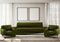 Bankbedekking Sofakover Pocket Trio Romeo 3 Stuks - Groen