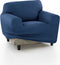 Bankbedekking Sofakover Romeo 1 plaza - Blauw