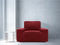 Bankbedekking Sofakover Romeo 1 plaza - Bordeaux