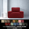 Bankbedekking Sofakover Romeo 1 plaza - Bordeaux