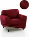Bankbedekking Sofakover Romeo 1 plaza - Bordeaux