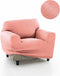 Bankbedekking Sofakover Romeo 1 plaza - Licht Roze