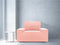 Bankbedekking Sofakover Romeo 1 plaza - Licht Roze