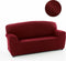 Bankbedekking Sofakover Romeo 180 - 220 cm 3 plaatsen - Bordeaux