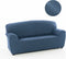Bankbedekking Sofakover Romeo 180 - 220 cm 3 plaatsen - Celeste