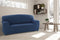 Bankbedekking Sofakover Romeo 2 plaatsen - Blauw