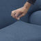 Bankbedekking Sofakover Romeo 2 plaatsen - Blauw