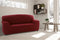 Bankbedekking Sofakover Romeo 2 plaatsen - Bordeaux