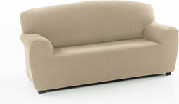 Bankbedekking Sofakover Romeo 220 - 260 cm 4 plaatsen - Beige