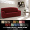Bankbedekking Sofakover Romeo 220 - 260 cm 4 plaatsen - Bordeaux