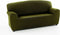 Bankbedekking Sofakover Romeo 220 - 260 cm 4 plaatsen - Groen