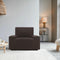 Bankbedekking Sofaskins NIAGARA Bruin - 1-zitsfauteuil 70 - 110 cm