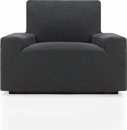 Bankbedekking Sofaskins NIAGARA Donker grijs - 1-zitsfauteuil 70 - 110 cm