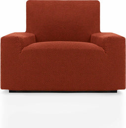 Bankbedekking Sofaskins NIAGARA Donker oranje - 1-zitsfauteuil 70 - 110 cm