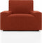 Bankbedekking Sofaskins NIAGARA Donker oranje - 1-zitsfauteuil 70 - 110 cm