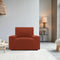 Bankbedekking Sofaskins NIAGARA Donker oranje - 1-zitsfauteuil 70 - 110 cm