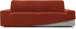Bankbedekking Sofaskins NIAGARA Donker oranje - 2-zitsbank 140 - 180 cm