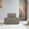 Bankbedekking Sofaskins NIAGARA Linnen - 1-zitsfauteuil 70 - 110 cm