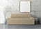 Bankhoes Beige Niagara Sofaskins | Bankhoes 3 Zitsbanken 180 - 230 cm | Stretch Zetelhoes | Bank beschermer | Bankbeschermer voor Honden en Katten