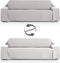 Bankhoes Eysa SILVER Lichtgrijs 400 x 270 cm Omkeerbaar