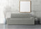 Bankhoes Lichtgrijs Niagara Sofaskins | Bankhoes 3 Zitsbanken 180 - 230 cm | Stretch Zetelhoes | Bank beschermer | Bankbeschermer voor Honden en Katten