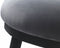 Bankje Gain 140 cm Steel Grijs Velvet - Giga Living