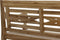 Bankje Risban 3-zits - 160x65x88 - Naturel - Teak