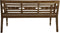 Bankje Risban 3-zits - 160x65x88 - Naturel - Teak
