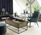 Bankje Rivoli Smoked 120 cm - Giga Living