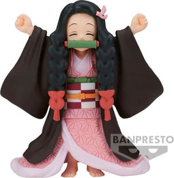 Banpresto Nezuko Kamado Vol. 45 Kimetsu No Yaiba Figuur 11 Cm Roze