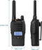 BAOFENG - BF-88ST Pro PMR446 Walkie Talkie - Zonder Licentie - Oplaadbaar met LCD Display
