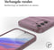 imoshion Hoesje - Geschikt voor Samsung Galaxy A54 (5G) - EasyGrip Backcover - Paars