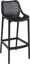 baratti hava tuin barkruk - zwart – 75 cm