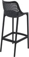baratti hava tuin barkruk - zwart – 75 cm