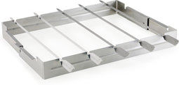 Barbecook - Brochettehouder - Geschikt voor 5 brochettes - RVS - 35.5x26.5x4.5cm