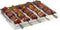 Barbecook - Brochettehouder - Geschikt voor 5 brochettes - RVS - 35.5x26.5x4.5cm