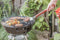 Barbecue bestekset in koffer RVS (17-delig)
